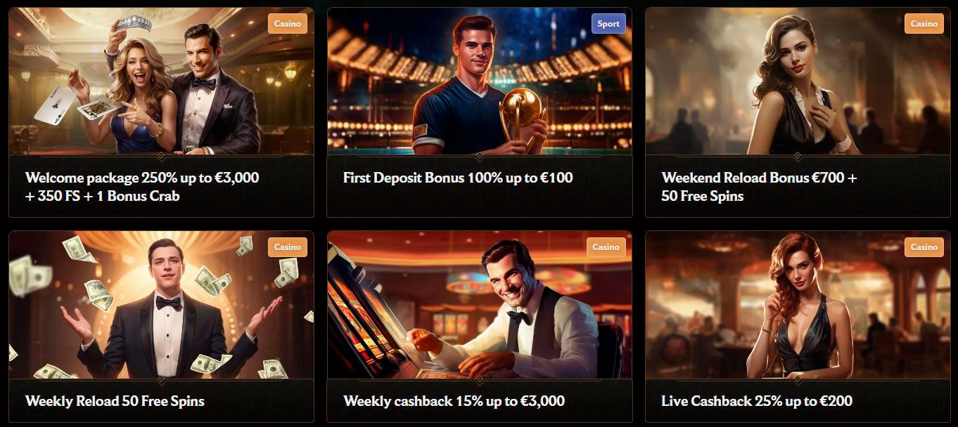 Bonuses crownplay