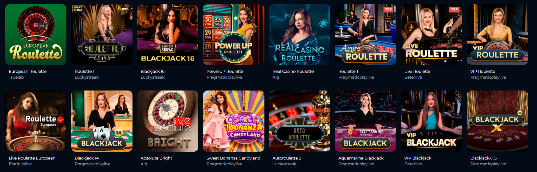 winorio casino live casino